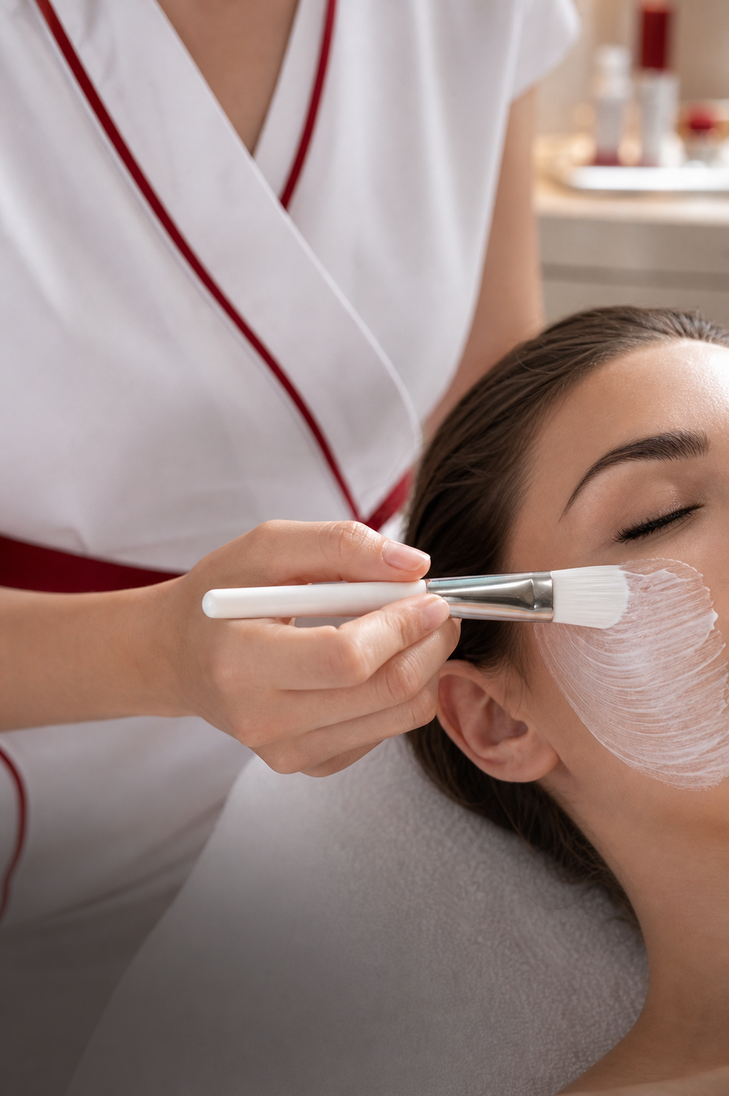 Hydra Peeling treatment close-up