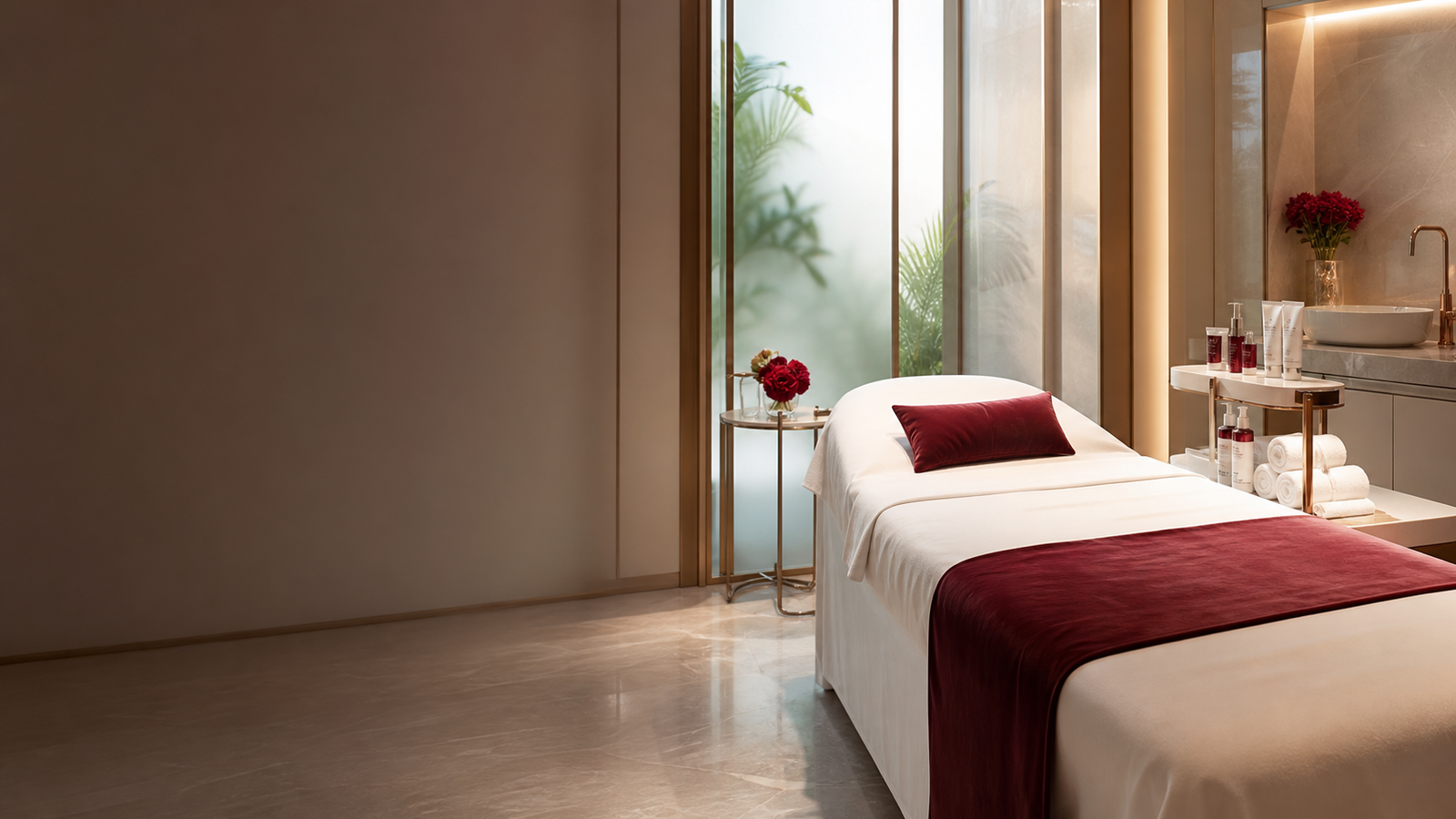 Guinot professional skincare institute interior